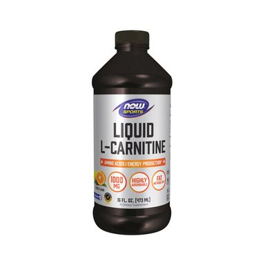SUPLEMENTO ALIMENTICIO NOW FOODS LIQUID L CARNITINE 473ML - 1