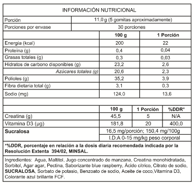 CREATINA FOODTECH S EN GOMITAS 150 GUMMIES - 2