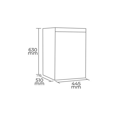 FRIGOBAR 65 LITROS HS-87L - 3
