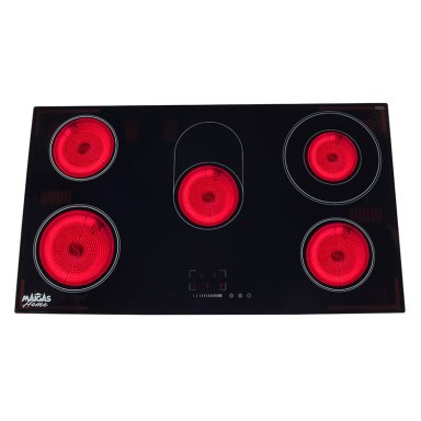 ENCIMERA VITROCERAMICA 5 QUEMADORES DELUXE CEV05D - 1