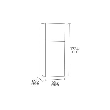 REFRIGERADOR NO FROST 338 LT. HD-468FWEN - 7
