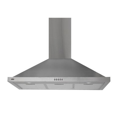 CAMPANA PIRAMIDAL ACERO INOX 90CM - 1