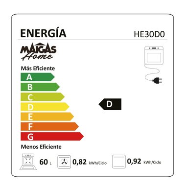 HORNO EMPOTRABLE ELÉCTRICO HE30D0 - 2