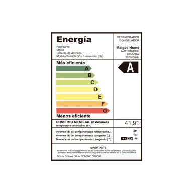 REFRIGERADOR SIDE BY SIDE 504 LTS HC-660W - 3