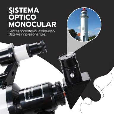TELESCOPIO ASTRONOMICO PROFESIONAL MONOCULAR F30070M - 9