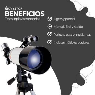 TELESCOPIO ASTRONOMICO PROFESIONAL MONOCULAR F40070 - 4