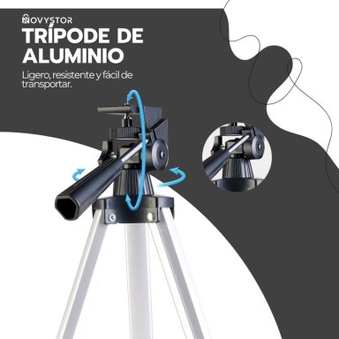 TELESCOPIO ASTRONOMICO PROFESIONAL MONOCULAR F40070 - 8
