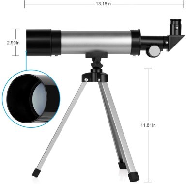 TELESCOPIO ASTRONOMICO PROFESIONAL MONOCULAR F36050M - 8
