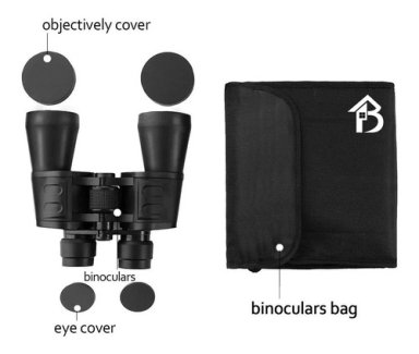 BINOCULARES PROFESIONALES DE LARGO ALCANCE 1000M - 3