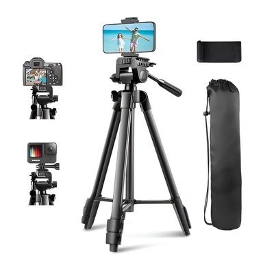 TRIPODE PROFESIONAL PARA CAMARA, CELULAR, VIDEO - 1