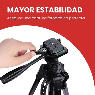 TRIPODE PROFESIONAL PARA CAMARA, CELULAR, VIDEO - 5