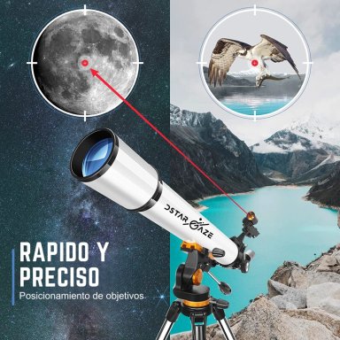 TELESCOPIO NOVYSTOR ASTRONÓMICO PROFESIONAL MONOCULAR 70070M - 5