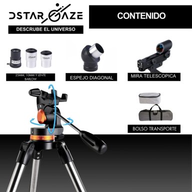 TELESCOPIO ASTRONOMICO PROFESIONAL 50080M - 6