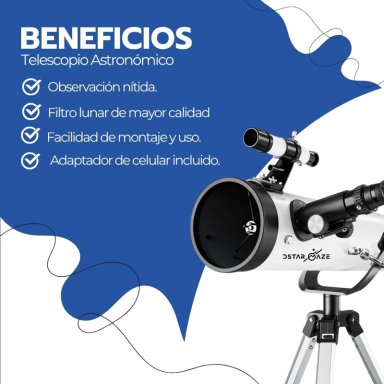 TELESCOPIO NOVYSTOR ASTRONÓMICO PROFESIONAL F70076 - 4