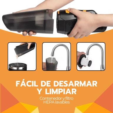 ASPIRADORA NOVYSTOR INALÁMBRICA MANO AUTO MULTIFUNCIONAL PORTÁTIL - 5