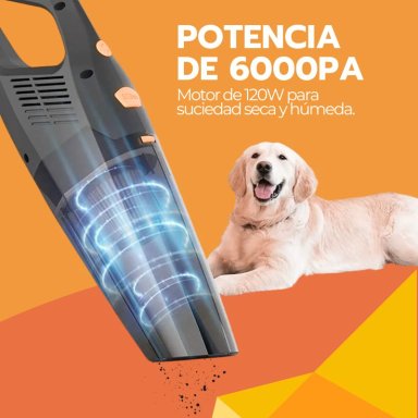 ASPIRADORA NOVYSTOR INALÁMBRICA MANO AUTO MULTIFUNCIONAL PORTÁTIL - 6