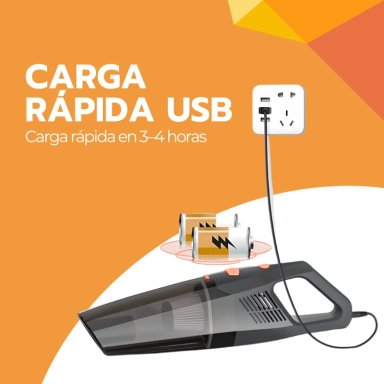 ASPIRADORA NOVYSTOR INALÁMBRICA MANO AUTO MULTIFUNCIONAL PORTÁTIL - 7