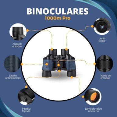 BINOCULARES NOVYSTOR 60X60 PROFESIONALES CAZA BINOCULAR 1000M PRO - 3