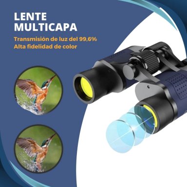 BINOCULARES NOVYSTOR 60X60 PROFESIONALES CAZA BINOCULAR 1000M PRO - 4
