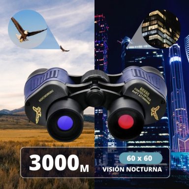 BINOCULARES NOVYSTOR 60X60 PROFESIONALES CAZA BINOCULAR 1000M PRO - 9