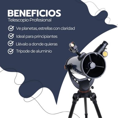 TELESCOPIO PROFESIONAL ASTRONOMICO 114/1000 ALTA DEFINICION - 4