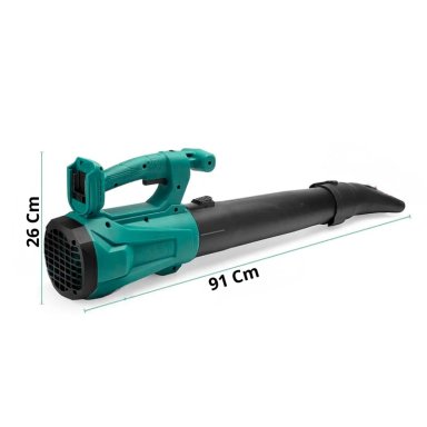 SOPLADOR DE HOJAS NOVYSTOR INALÁMBRICO SECADOR DE AIRE ELÉCTRICO - 8