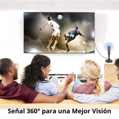 PACK 2 ANTENA TV DIGITAL HD TVD SMART TV - 5