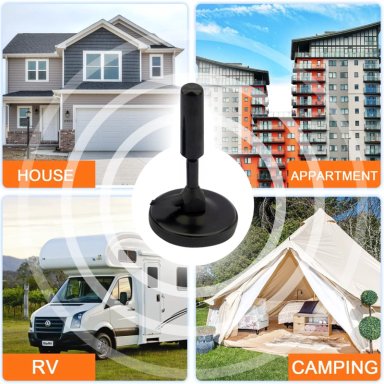 PACK 2 ANTENA TV DIGITAL HD TVD SMART TV - 7