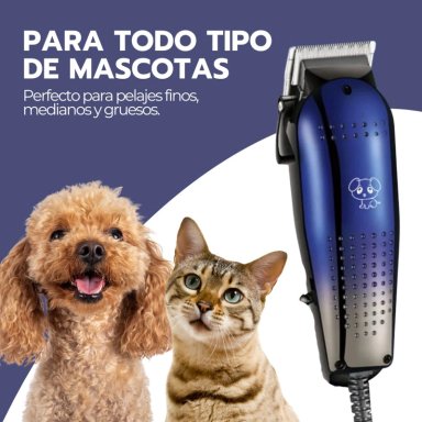 KIT MAQUINA CORTADORA DE PELO PROFESIONAL PARA MASCOTAS - 9