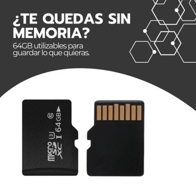 TARJETA MICRO SD 64GB CLASE 10 U3 ALTA VELOCIDAD - 5