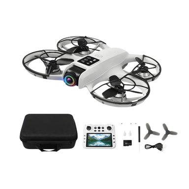 DRONE BRUSHLESS CON CAMARA HD, CONTROL LCD Y GIRO 360° - 2