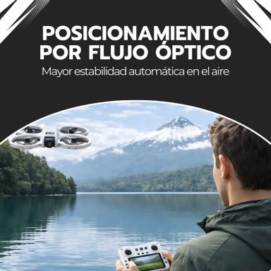 DRONE BRUSHLESS CON CAMARA HD, CONTROL LCD Y GIRO 360° - 8