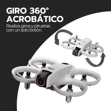 DRONE BRUSHLESS CON CAMARA HD, CONTROL LCD Y GIRO 360° - 9