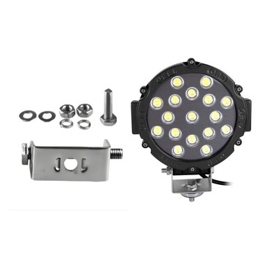 FOCO LED 51W ALTA POTENCIA IMPERMEABLE CON BASE UNIVERSAL - 2