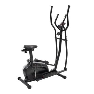 2 EN 1 ELÍPTICA MAGNÉTICA BICICLETA UPRIGHT ESTÁTICA 5901S | Gris - 1