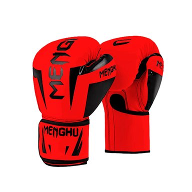 GUANTES DE BOX MENGHU 16 ONZ TIGRE SERIES ROJO - 1