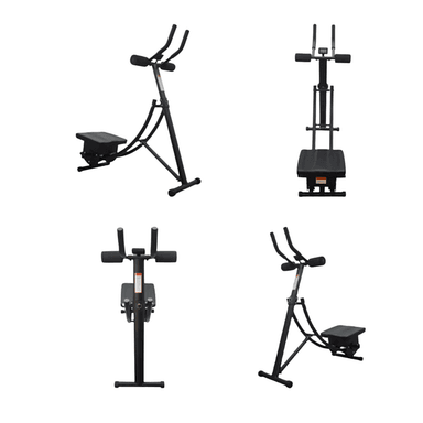 MAQUINA DE ABDOMINALES RODILLAS TWIST SR02515 NEGRO - 5