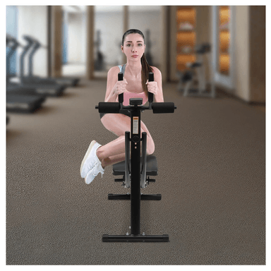 MAQUINA DE ABDOMINALES RODILLAS TWIST SR02515 NEGRO - 7