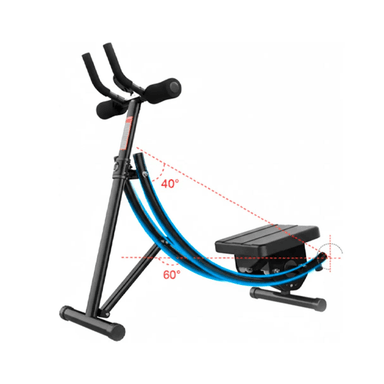 MAQUINA DE ABDOMINALES RODILLAS TWIST SR02515 NEGRO - 11
