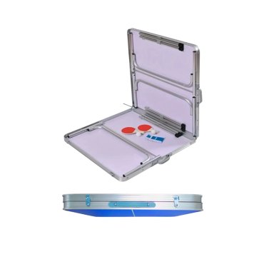 MESA DE PING PONG MINI 152 CM + 76 CM + SET PALETAS PELOTAS SR025-12 - 2