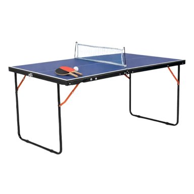 MESA DE PING PONG MINI + SET PALETAS PELOTA 137 X 76 X 67 CM MDF – CD-TTB09 - 1