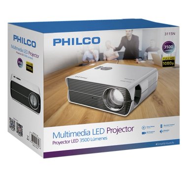 PROYECTOR PHILCO DE 7000 LÚMENES LCD TFT (70PPR3115N) - 3