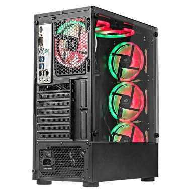 PC GAMER VIBORA BLACK V2 AMD RYZEN 5 5600GT, SSD 500GB, RAM 16 GB | SNAKE GAMER - 6