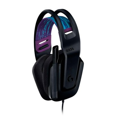 AUDIFONOS GAMER LOGITECH G335 ALAMBRICO, CONECTOR 3.5MM NEGRO - 2