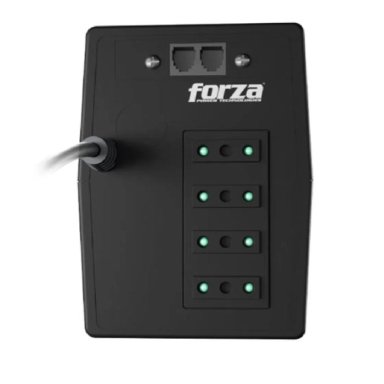 UPS FORZA NT-1012C  1000VA/500W  220V  4 TOMAS ITALIANAS - 4