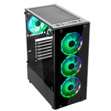 PC SNAKE GAMER VIBORA V12 RYZEN 5 5500 GT 1030 8GB  256GB - 2