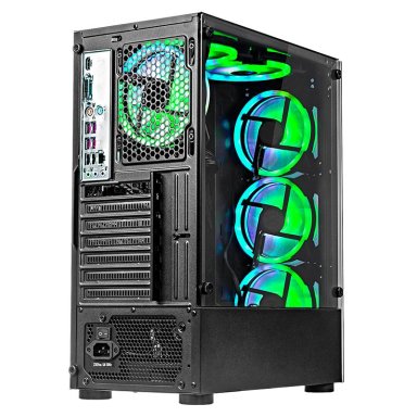 PC SNAKE GAMER VIBORA V12 RYZEN 5 5500 GT 1030 8GB  256GB - 3