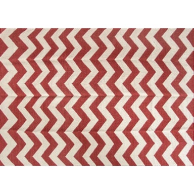 ALFOMBRA BAZHARS KELIM PAU GALL 10 NRED 170X240 CM ROJO - 1