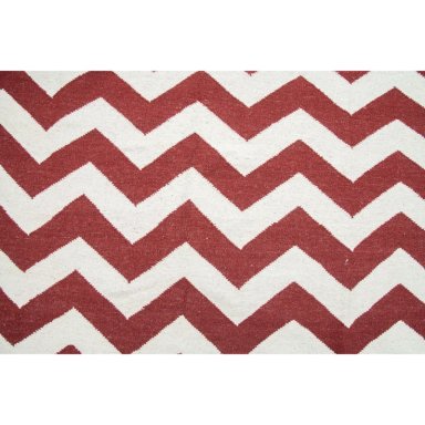 ALFOMBRA BAZHARS S KELIM PAU GALL 10 NRED 140X200 CM ROJO - 3