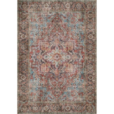 BAJADA CAMA BAZHARS  AMASYA NOR H0486 080X120 CM MULTICOLOR - 5